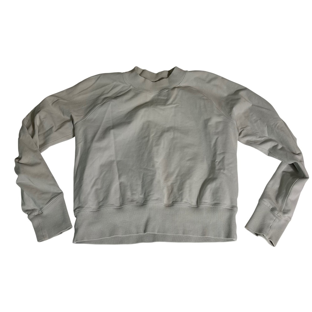 Lululemon  Crewneck Sweatshirt Bone Pullover Women S